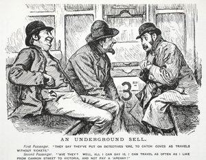 An Underground Cell by John Leech